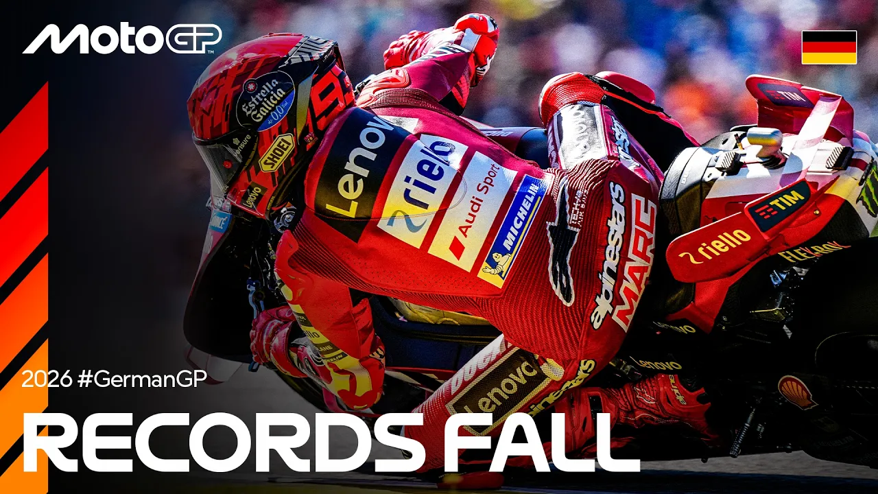 Records broken on the fast last 5 mins of MotoGP Q2 🔥 | 2026 German GP