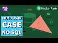 CASE WHEN E THEN NO SQL HackerRank - MySQL