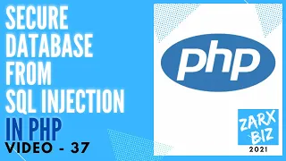 Sql injection prevention php code using MySQL PHP tutorial Learn PHP programming