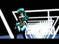 【MMD R-18】 Miku Sexy Jacket Girl's Day