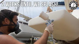 SPRAYING OUR SUGAR SCOOP EXTENSIONS WITH GELCOAT! – Episode 138