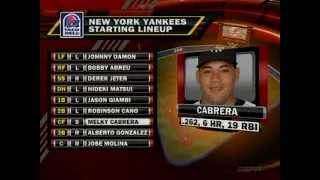 New York METS at New York YANKEES 2008 Original ESPN Broadcast