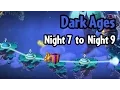Plants vs Zombies 2 - Dark Ages Night 7 to Night 9