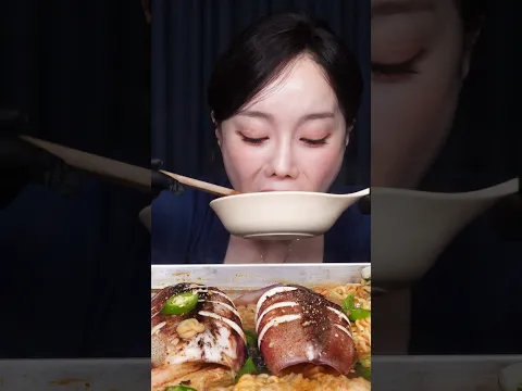 해장엔 오징어 짬뽕라면 먹방 🍜🔥Curing My Hangover With Spicy Squid Ramen Ssoyoung ASMR