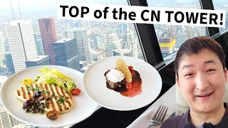 Is the SKY HIGH CN Tower Restaurant a TOURIST TRAP Revolving Fine Dining in Toronto