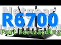 Netgear Nighthawk R6700 How To Configure Port Forwarding