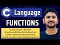 Functions in C Programming Create a Function Function Parameters C Tutorial Amit Thinks