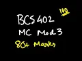 MC MODULE 3 BCS402 MICROCONTROLLERS 22 Scheme VTU 4th SEM CSE