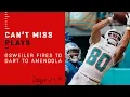Brock Osweiler Rolls Out Fires TD Dart to Danny Amendola
