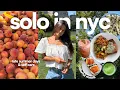 SUMMER DAYS IN NYC living alone colorful healthy recipes workouts making the most of summer