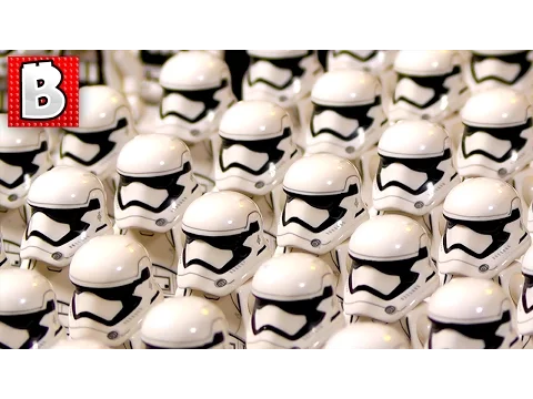 Download MP3 Lego First Order Storm Trooper Army  | Unboxing 38 Battle Packs!