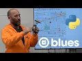 DIY Tracking Device and Web App with IoT Modem Blues Python Bottle Google Maps API