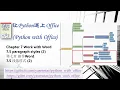 Python with Office 046 - Work with Word
