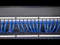 1U Brush Strip Horizontal Cable Manager for Server Racks FS