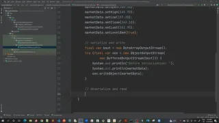10 - Java Serialization with memory buffer