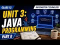Java Programming Class 12 IT CBSE 2027 EduZenith