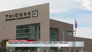 TriCore expands capacity to 2 700 Coronavirus tests per day