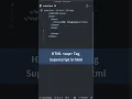 Text Formatting Tags in HTML sup Tag for Superscript HTML CSS Tutorial for Beginners