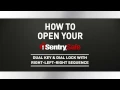 How to Open a Sentry Safe Combination Dial and Dual Key Fire Safe with Right-Left-Right Sequence