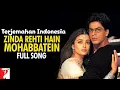 Lirik Zinda Rehti Hai Mohabbatein Terjemahan Indonesia | Mohabbatein | Shahrukh Khan, Aishwarya Rai
