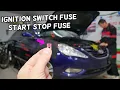 HYUNDAI SONATA IGNITION SWITCH FUSE START STOP FUSE LOCATION REPLACEMENT