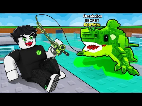 Video Thumbnail: เริ่มต้น $0 ถึง $1T ด้วยการ ตกปลาเท่านั้น ใน Steal a Brainrot