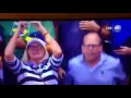 Jonathan Ledecky celebrating niece Katie s second gold medal in Rio