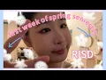first week of spring semester at RISD Vlog
