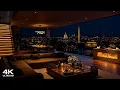 Tranquil Night in Washington DC Luxury Apartment with Tender Jazz Saxophone for Sleep Relax