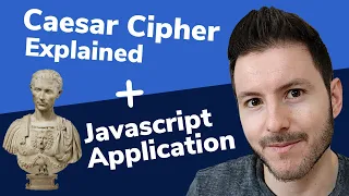 Caesar Cipher Encryption and Decryption Web App with Javascript Cryptography in Javascript