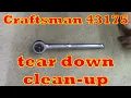 Craftsman ratchet clean-up