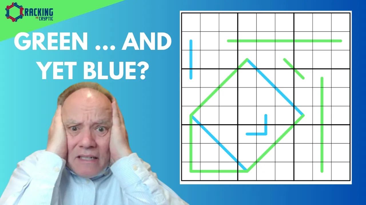 What's Green, and Blue all over?