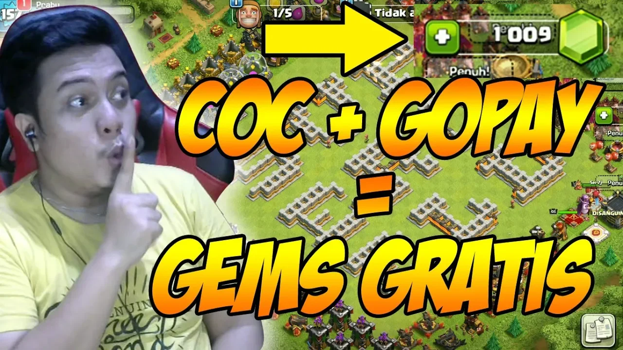 Beli Gold Pass via Pulsa - Clash Of Clans