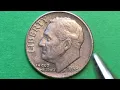 137 Million 1958 D US Dimes Minted - United States Roosevelt 10 Cent Coin