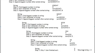 Recursive Bubble Sort