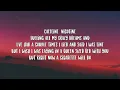 Gavin Adcock- A Cigarette Lyrics