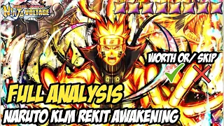 Download NARUTO KLM REKIT EX AWAKENING FULL ANALYSIS WORTH/SKIP - NARUTO X BORUTO NINJA VOLTAGE MP3