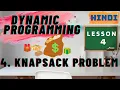 4 Knapsack Problem Part 2 Lesson 4 Dynamic Programming Coding walk-through C