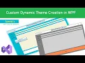 Theme Creation Dynamic Selection in WPF - WPF For Beginners