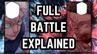 Ryomen Sukuna Vs Satoru Gojo Full Fight Explained Jujutsu Kaisen 