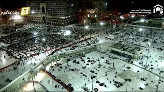 اذان صلاة الفجر من المسجد الحرام للمؤذن عبدالله باعفيف 