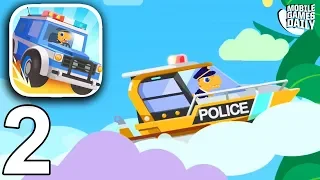dinosaur police car all vehicles gameplay part 2 games for kids