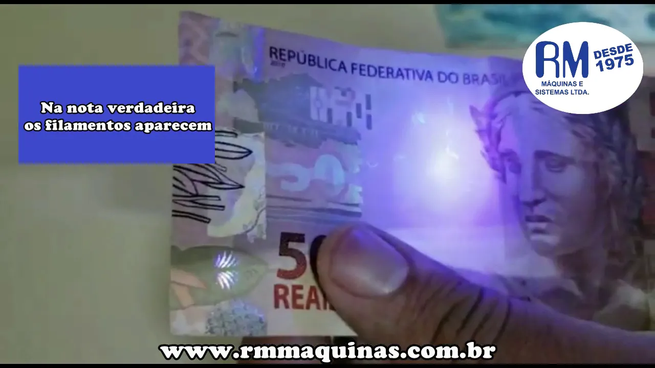 IDENTIFICADOR DE NOTAS FALSAS CARTÕES DE CRÉDITO FALSOS IC2402 2 RM MÁQUINAS E SISTEMAS LTDA