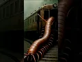 Download Lagu A GIANT Centipede in the Jungle coming out from train #Ai #short