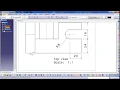 CATIA V5 Beginner Tutorial Drafting Drawing