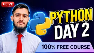 Python for Beginners LIVE Day 2 Learn Python FREE Muhmar Academy
