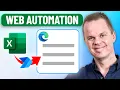 Excel Data to Web Form With Power Automate Desktop - Full Tutorial