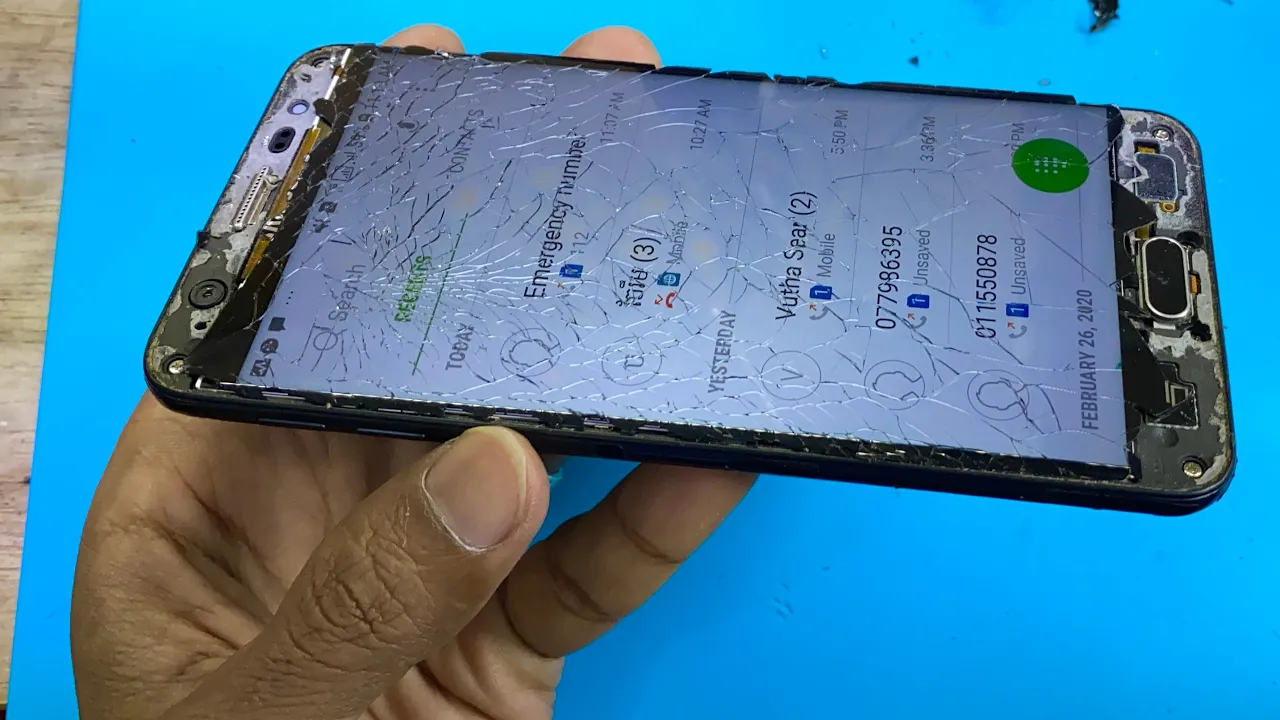 Found broken phone in the rubbish | Restore Galaxy J7 Pro | Restoration destroyed abandoned phone Hi. 