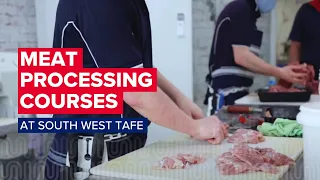 Meat Processing Courses at South West TAFE