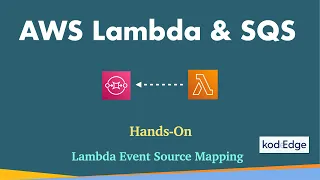 Event Source Mapping using Lambda and SQS Hands-On